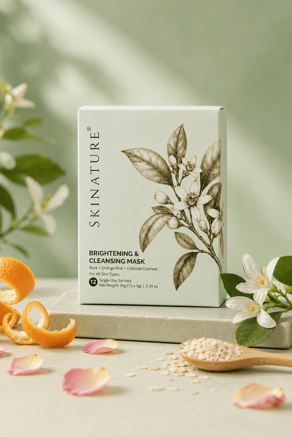 Brightening & Cleansing Mask, Brightening & Detoxifying