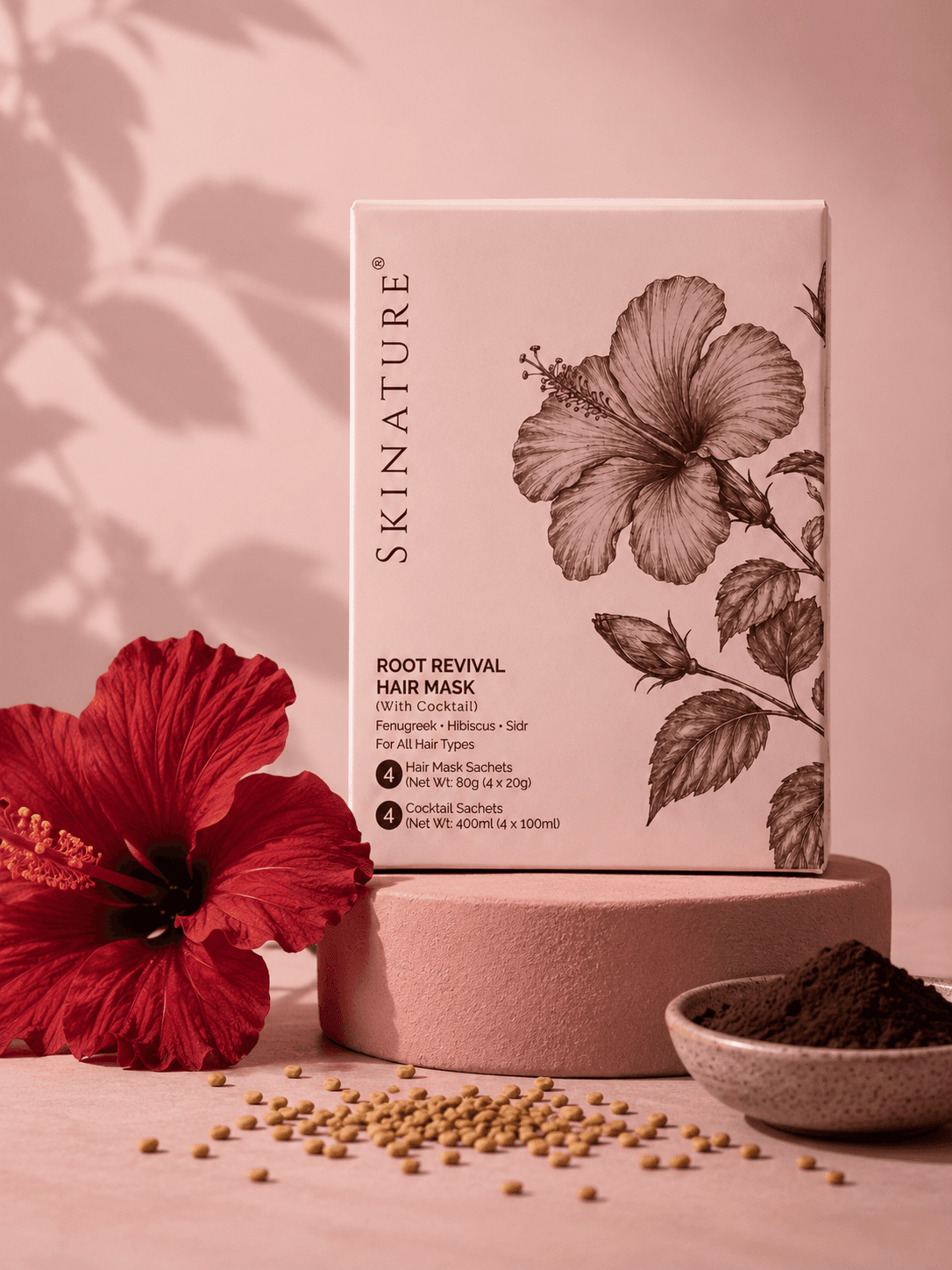 Root Revival Hair Mask & Cocktail, Hair Strengthening & Growth